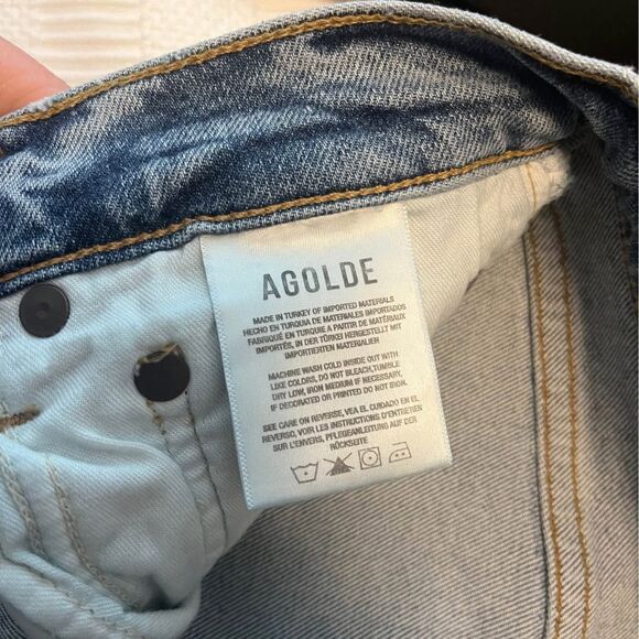 Agolde Kye Mid Rise Straight Jean - Picture 7 of 7